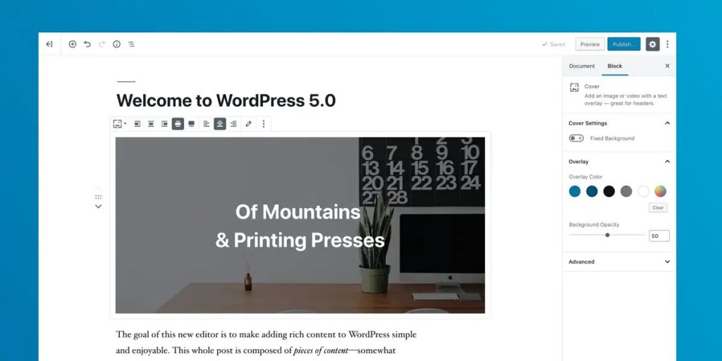 WordPress 5.0发布及功能介绍-图片1