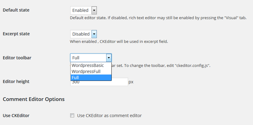 WordPress使用CKeditor和CKfinder替换默认编辑器-图片5